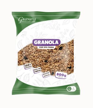 Granola Tradicional com uva passa 800g